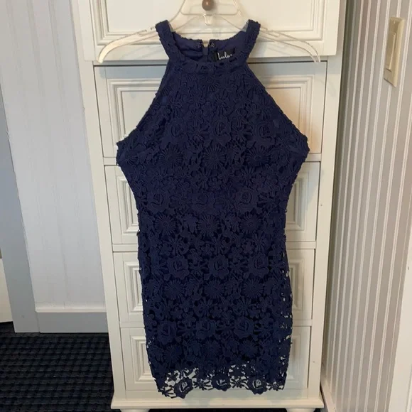 Lulus | Dresses | Lulus Small Navy Halter Mini Dress | Poshmark Lulus | Dresses | Lulus Small Navy Halter Mini Dress | Poshmark